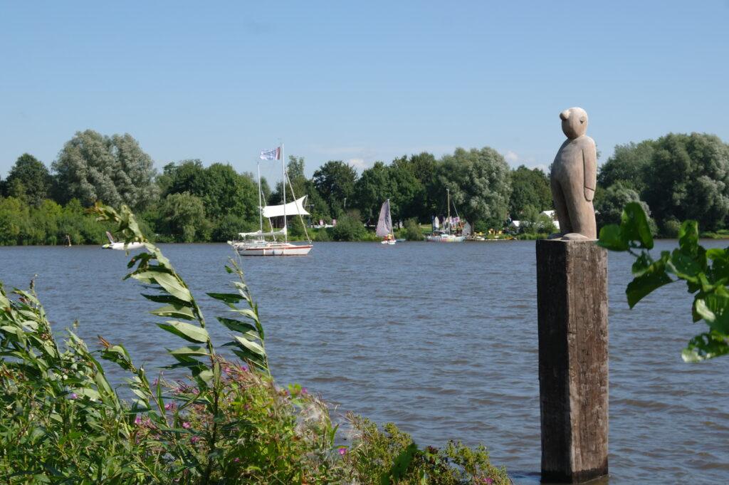 Vörder See mit Seemann